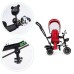 Дитячий велосипед Ecotoys Comfort З поворотним сидінням Red (JM-066-9 RED)