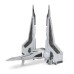 Фігурка Star Wars Medium Vehicle Транспорт та фігурка Kom''rk-Class Mandalorian Starfighter 12.5см (SWJ0019)