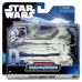 Фігурка Star Wars Medium Vehicle Транспорт та фігурка Kom''rk-Class Mandalorian Starfighter 12.5см (SWJ0019)