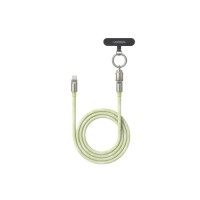 Дата кабель USB-C to USB-C 1.2m 60W green Ugreen (35500)
