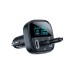 Зарядний пристрій Acefast B5 Car Charger 2xUSB-C + 1xUSB-A 101W OLED smart display Metal Black (6974316281436)