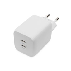 Зарядний пристрій Digitus 2xUSB-C PD65W GaN (DA-10063)