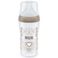 Пляшечка для годування Nuk Perfect Match М Серце, пластикова, 260 мл (3954135)