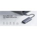 Концентратор Cudy USB-C 6-in-1 1xHDMI 4K + 1xUSB-C + 1xUSB 3.0 5Gbps + 2xUSB 2.0 (UH606)