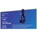 Домкрат Vitol DB-03006K/T90304S, телескопічний, гідравлічний, 3т, min 194мм, max 372мм, валіза (DB-03006K)