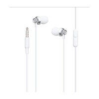 Навушники XO EP15 In-ear Metal Earphone 1.2 м White (6920680866175)
