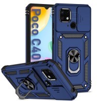 Чохол до мобільного телефона BeCover Military Poco C40 Blue (708203)