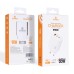Зарядний пристрій XoKo 2xUSB-C PD65W + 1xUSB QC3.0 GaN white (XK-QC-630)