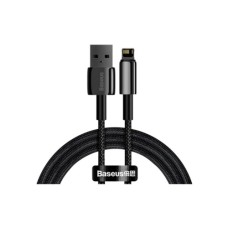 Дата кабель USB 2.0 AM to Lightning 1.0m 2.4A black Baseus (CALWJ-01)