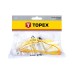 Захисні окуляри Topex полікарбонат, жовті (82S116)