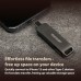 USB флеш накопичувач Patriot 128GB Rage R550 Matte Black USB 3.2/Type-C (PE128GR550DSAD)