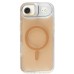 Чохол до мобільного телефона BeCover FIBRA Star Shine MagSafe Apple iPhone 17 Air Desert Gold (715419)