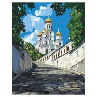 Картина по номерам ArtCraft Андріївська церква 40х50 см (11071-AC)