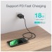 Дата кабель USB-C 3.1 to Lightning 3.0m 20W MFI Choetech (IP0042)