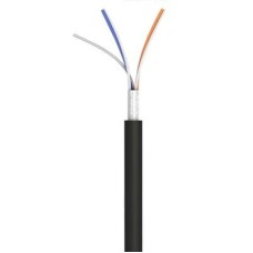 Кабель мережевий OK-Net FTP 500м cat.5 зовнішній (F/UTP-cat.5) (КППЭ-ВП (100) 2*2*0,51 / 500)