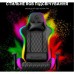 Крісло ігрове GamePro Hero RGB Black (GC-700-Black)