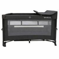 Дитячий манеж Velano з другим ярусом та пеленатором Tino, dark grey (46160)