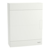 Розподільний щит Schneider Electric ЩРН-П- 24 модулів зовнішньої установки IP40 білі двері Easy9 EU (EZ9EUD212)