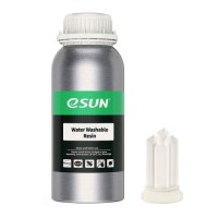 Фотополімерна смола eSUN Resin, Water Washable UV/LCD Transparent 0,5kg (WATERWASHABLERESINT500G)