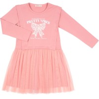 Плаття дитяче Breeze с фатиновой юбкой (20935-134G-peach)