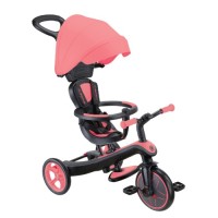 Дитячий велосипед Globber Explorer Trike 4 в 1, рожевий (634-110)