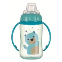 Поїльник-непроливайка Canpol babies Cute Animals Мишка з м'яким носиком і ручками 320 мл (56/512_tur)