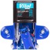 Домкрат Vitol DP-135340K, підкатний, гідравлічний, 2т, min 135мм, max 340мм, поворотна ручка, валіза (DP-135340K)