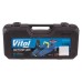 Домкрат Vitol DP-135340K, підкатний, гідравлічний, 2т, min 135мм, max 340мм, поворотна ручка, валіза (DP-135340K)