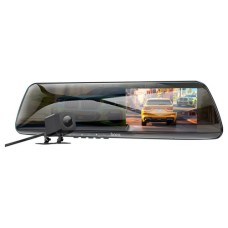 Відеореєстратор HOCO DV4 4.5-inch rearview mirror driving recorder dual-channel Black (6942007616782)