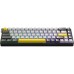 Клавіатура Ajazz AK680 V2 Ice Island Magnetic Switch USB UA Black/Gray/Yellow (AK680-V2-I-BGY)
