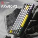 Клавіатура Ajazz AK680 V2 Ice Island Magnetic Switch USB UA Black/Gray/Yellow (AK680-V2-I-BGY)