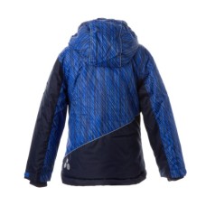 Куртка Huppa ALEX 1 17800130-1 синій з принтом/темно-синій 122 (4741468986395)
