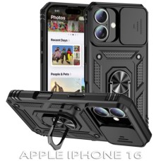 Чохол до мобільного телефона BeCover Military Apple iPhone 16 Black (712153)