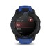 Смарт-годинник Garmin Instinct 3, 45mm, AMOLED, Black with Bolt Blue Band, GPS смарт-годинник (010-02936-03)