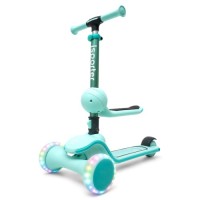 Самокат iSporter EVO 2в1 з сидінням зелений (M2_Green)