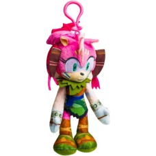 М'яка іграшка Sonic Prime на кліпсі – Емі 15 см (SON7004F)