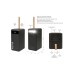 Батарея універсальна AURA NRG-P100 100000mAh 22.5W Black (PBANRG-P100B)