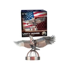 Конструктор Metal Time Колекційна модель Unity Wings Silver Armor Crystal Edition (MT101SWRSK/READY)