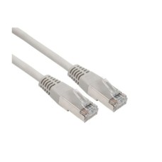 Патч-корд 1м S/FTP Cat 6A CU 27AWG LSZH grey Kingda (KD-PASFT9100GY-LSZH)