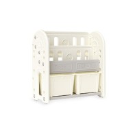 Дитячий стелаж Mealux Kub White (KD-E052 White)