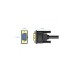 Кабель мультимедійний VGA M to VGA M 25.0m ferrite black Vention (DAEBS)
