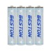 Акумулятор Beston AAA USB Type-C 400mah 1.5V Li-ion * 4 (3AC-18/AA620272)