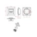 Комп'ютерна розетка RJ45x2 FTP cat.6 Cablexpert (MWS-2S6-01)