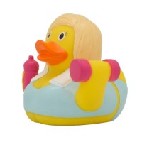 Іграшка для ванної LiLaLu Качка Фітнес дівчина (L1279)