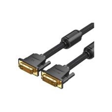 Кабель мультимедійний DVI to DVI 24+1pin 3.0m 2K 60Hz ferrite Vention (EAEBI)