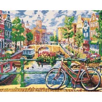 Картина по номерам Santi Літо в Амстердамі 40*50 см (954481)