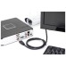 Кабель мультимедійний HDMI M to HDMI M 5.0m 4K60Hz Ethernet black Digitus (DK-330123-050-S)