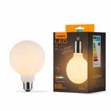 Лампочка Videx Filament 7W E27 3000K Porcelain dimmable (VL-DG80MO)