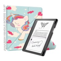 Чохол до електронної книги BeCover Ultra Slim Origami Amazon Kindle Scribe 10.2" Unicorn (712583)