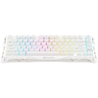 Клавіатура GravaStar Mercury K1 Lite Wireless/Bluetooth/USB UA White (GSK1LITE_WHT)